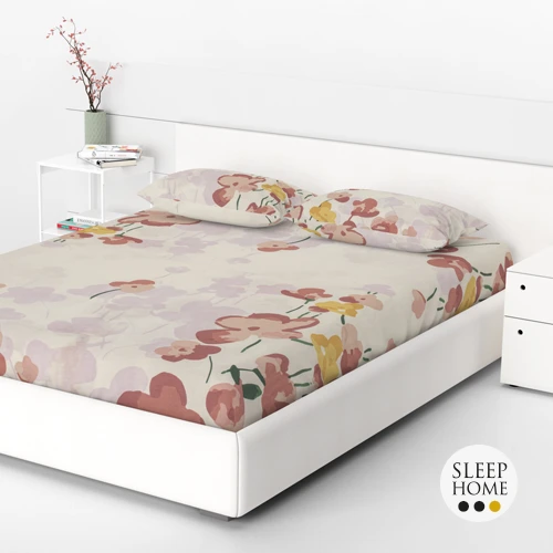 نیم ست ملحفه Flower Art