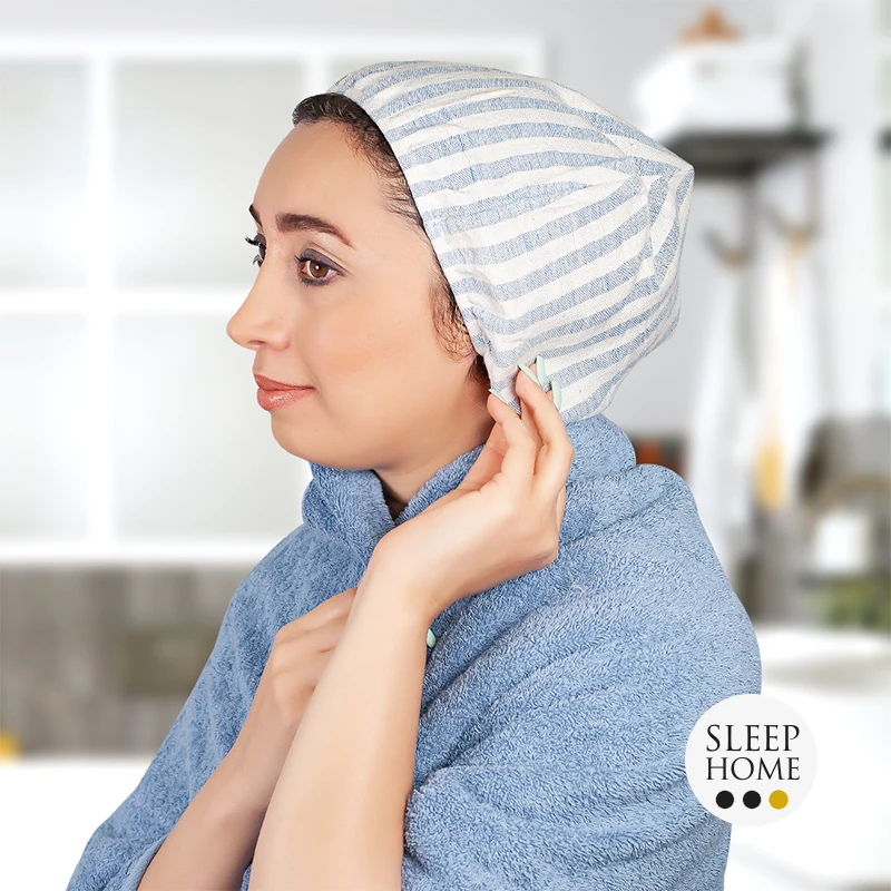 حوله کلاهی ارگانیک Blue Leo